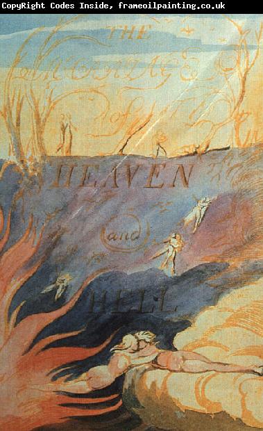 Blake, William The Marriage of Heaven Hell